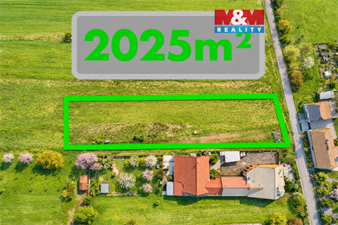 Prodej stavebního pozemku, 2 025 m² - 0