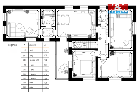 Prodej rodinného domu, 257 m² - 2