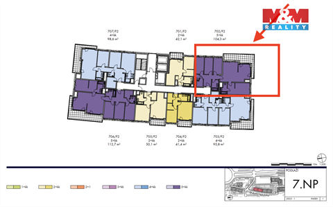 Prodej bytu 5kk, 106 m² 2