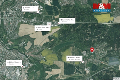 Prodej stavebního pozemku, 3 585 m² 12