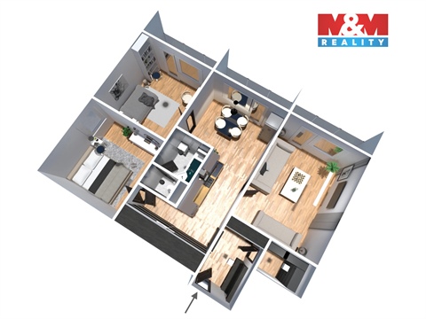 Prodej bytu 3+1, 80 m² 24