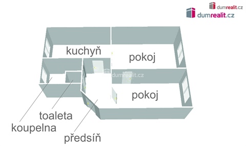 Prodej bytu 2+1, 62 m² 14