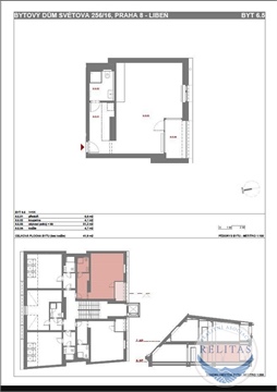 Pronájem bytu 1kk, 31 m² - 6