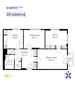 Prodej bytu 3+1, 78 m² 26