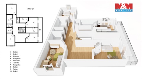 Prodej rodinného domu, 200 m² - 20