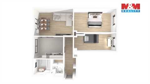 Prodej bytu 3+1, 72 m² - 14