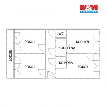 Prodej bytu 3+1, 68 m² 2