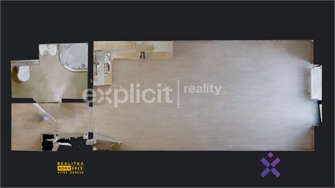 Pronájem bytu 1kk, 33 m² - 10