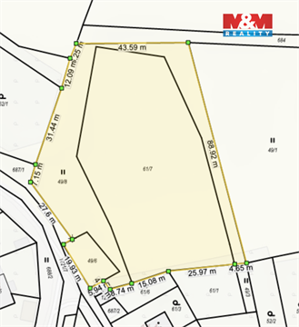 Prodej stavebního pozemku, 5 720 m² - 4