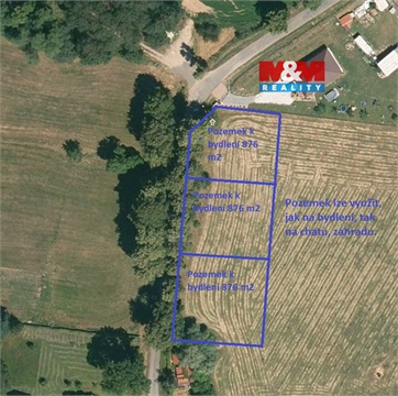 Prodej stavebního pozemku, 2 629 m² 0
