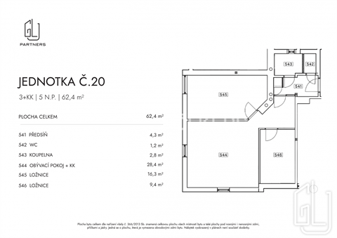 Prodej bytu 3kk, 62 m² - 16