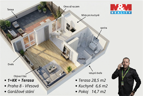 Prodej bytu 1kk, 28 m² 4