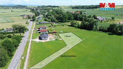 Prodej stavebního pozemku, 1 534 m² - 2