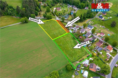 Prodej stavebního pozemku, 3 900 m² - 0