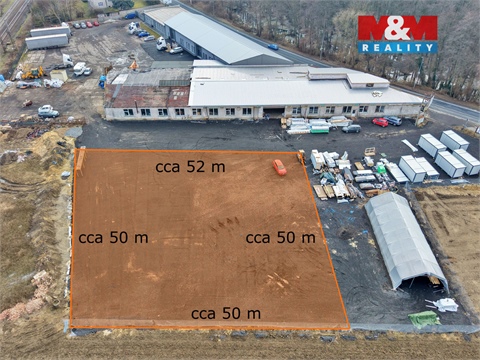 Pronájem pozemku pro komerční výstavbu, 2 500 m² - 0