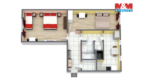 Prodej bytu 2+1, 63 m² 10