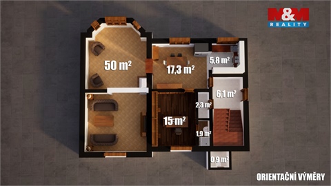 Prodej rodinného domu, 200 m² 10