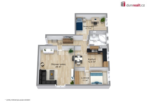 Prodej bytu 3+1, 87 m² 4