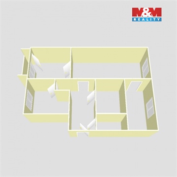 Prodej bytu 3+1, 77 m² - 2