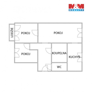 Prodej bytu 3+1, 77 m² - 0