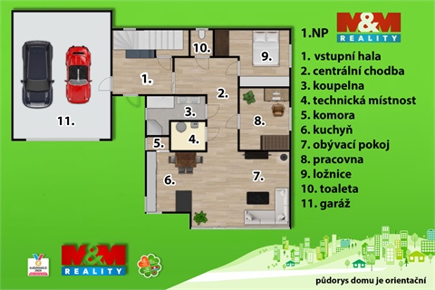 Prodej rodinného domu, 287 m² 28