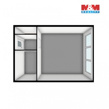 Pronájem bytu 1kk, 25 m² 6