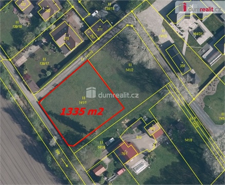 Prodej stavebního pozemku, 1 335 m² - 2