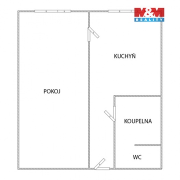 Prodej bytu 1+1, 37 m² - 8