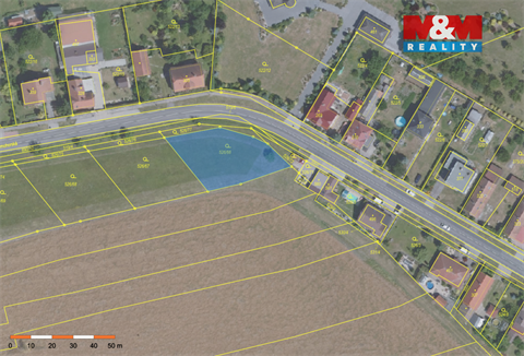 Prodej stavebního pozemku, 1 069 m² - 2