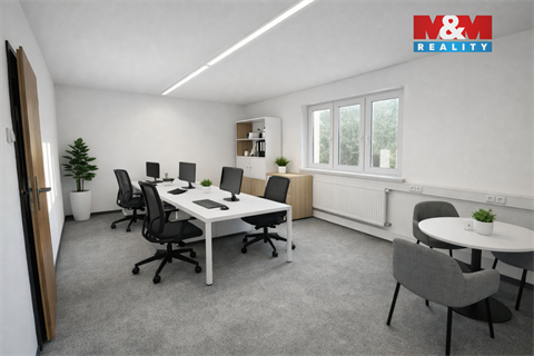 Pronájem kanceláře, 200 m² - 4