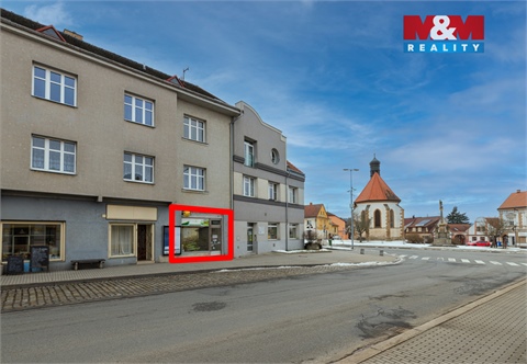 Pronájem obchodních prostor, 57 m² 2