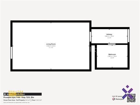 Pronájem bytu 1kk, 29 m² 12