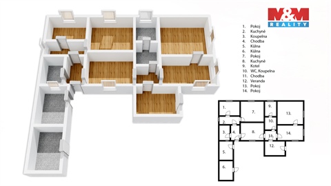 Prodej rodinného domu, 99 m² 20