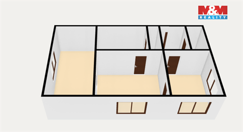 Pronájem bytu 2+1, 70 m² 6