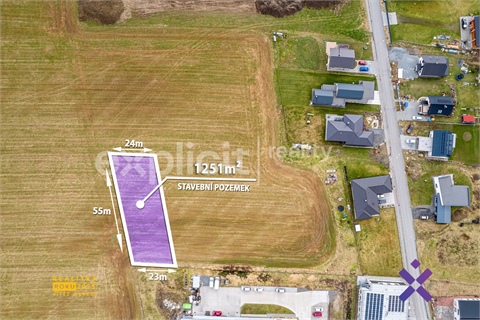 Prodej stavebního pozemku, 1 251 m² - 2