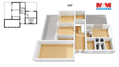Pronájem kanceláře, 405 m² 18