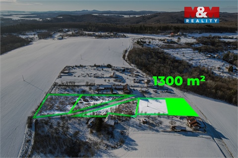 Prodej stavebního pozemku, 1 300 m² - 0