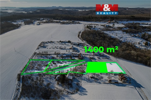 Prodej stavebního pozemku, 1 400 m² 0