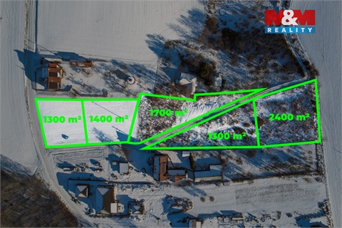 Prodej stavebního pozemku, 1 300 m² - 4