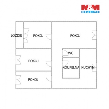 Prodej bytu 4+1, 88 m² - 0
