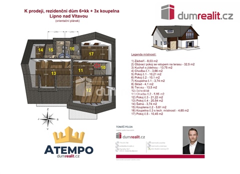 Prodej rodinného domu, 167 m² 20