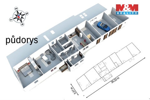 Prodej rodinného domu, 76 m² - 16