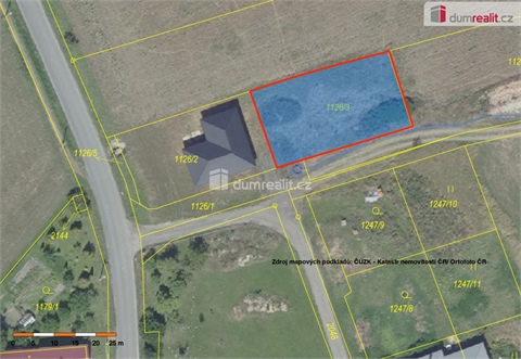 Prodej stavebního pozemku, 662 m² 0