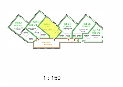 Prodej bytu 1kk, 31 m² - 8