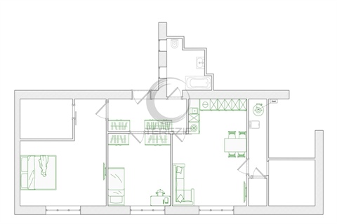 Prodej bytu 3kk, 80 m² 2