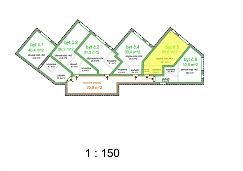 Prodej bytu 1kk, 35 m² 2