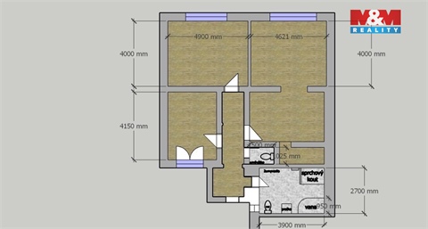 Prodej bytu 3+1, 91 m² - 6