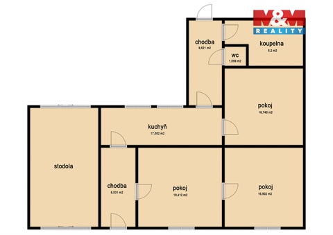 Prodej rodinného domu, 94 m² - 26