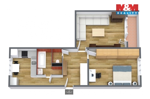 Prodej bytu 2+1, 64 m² - 8