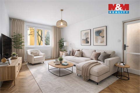 Prodej bytu 2+1, 55 m² - 0